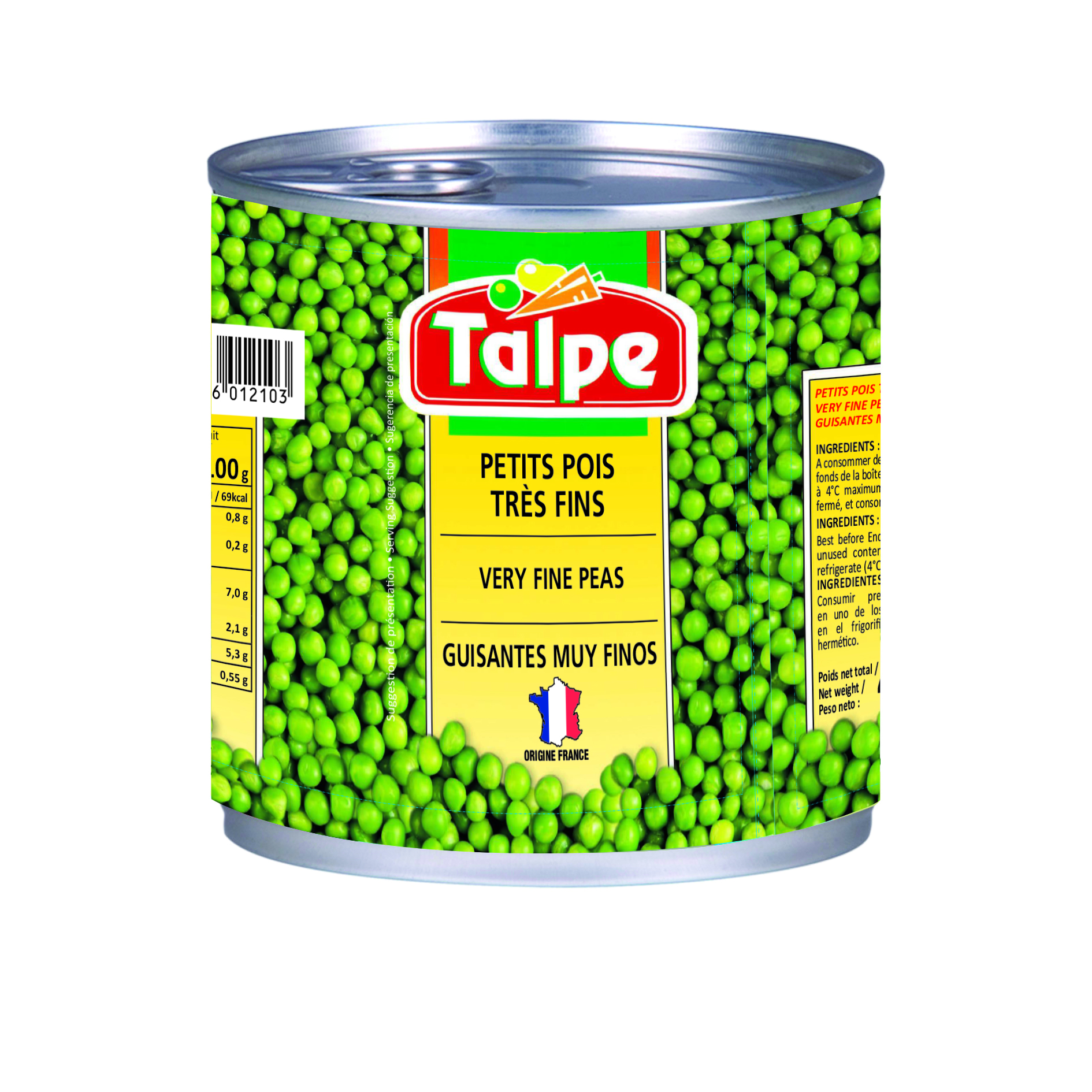 Talpe Petits Pois